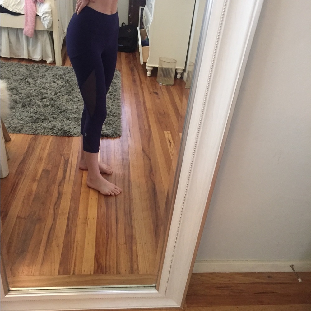 lulu lemon cropped leggings